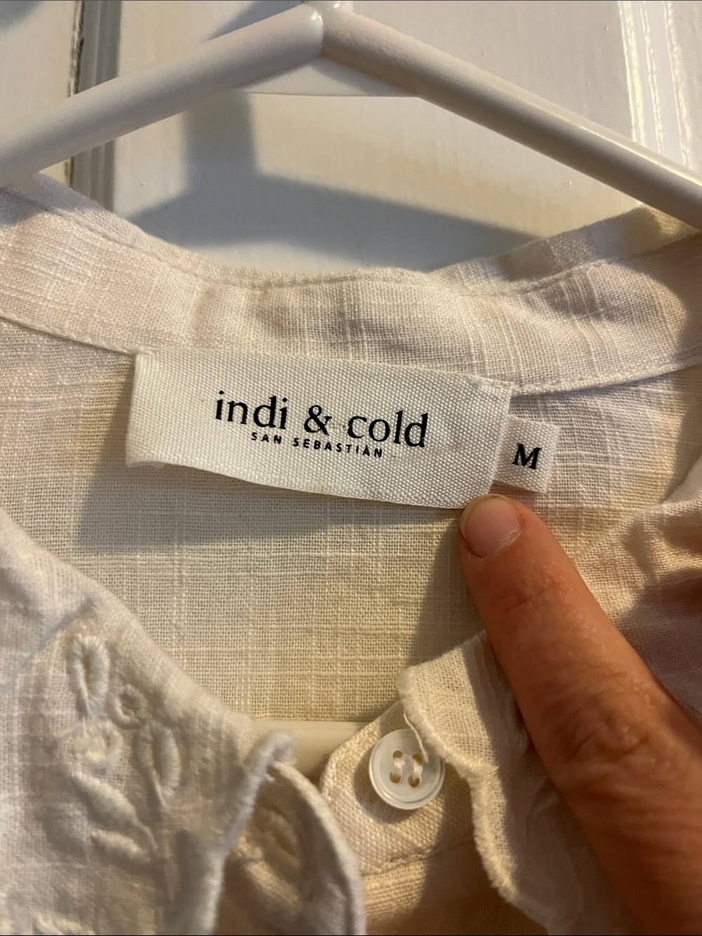 indi & cold cotton blouse - Picture 2 of 6